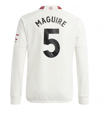 Manchester United Harry Maguire #5 Kolmaspaita 2023-24 Pitkät Hihat